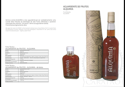 Aguardente de Frutos - Alquimia 0,70 c/40%